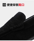 Mocasines Lona Hombre ∣ Transpirables Ligeros ∣ Conducción Zapatos Planos