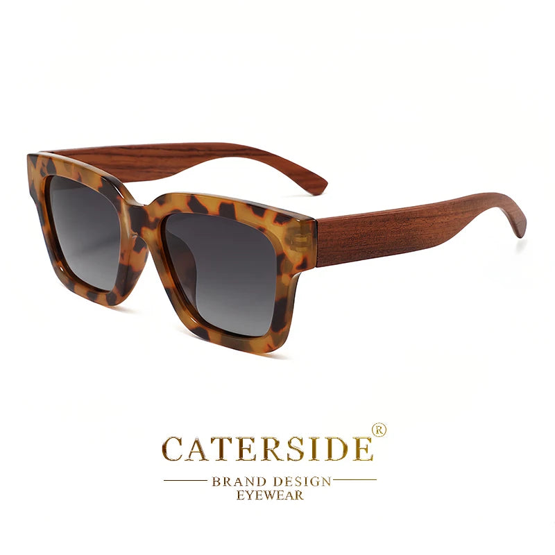Gafas de Sol de Madera Natural | Lentes Polarizadas UV400 | Estilo Clásico