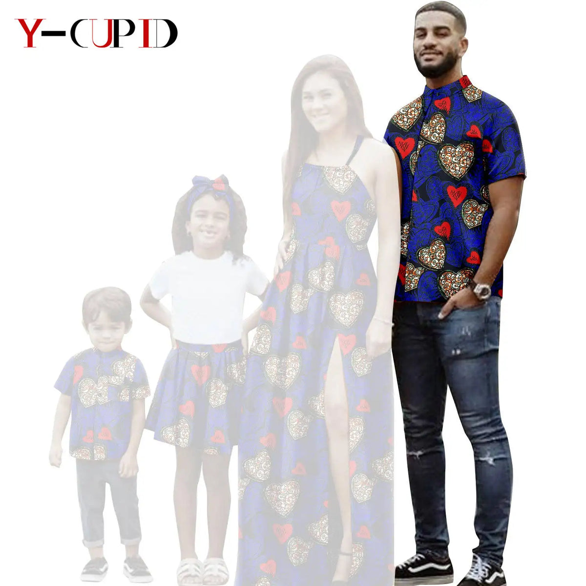 Vestido Sexy y Camisa Dashiki Familiar | Tico Trendy
