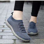 Zapatos Planos Ligeros para Mujer | Tallas 42-43 | Azul, Rosa, Negro, Gris | Verano