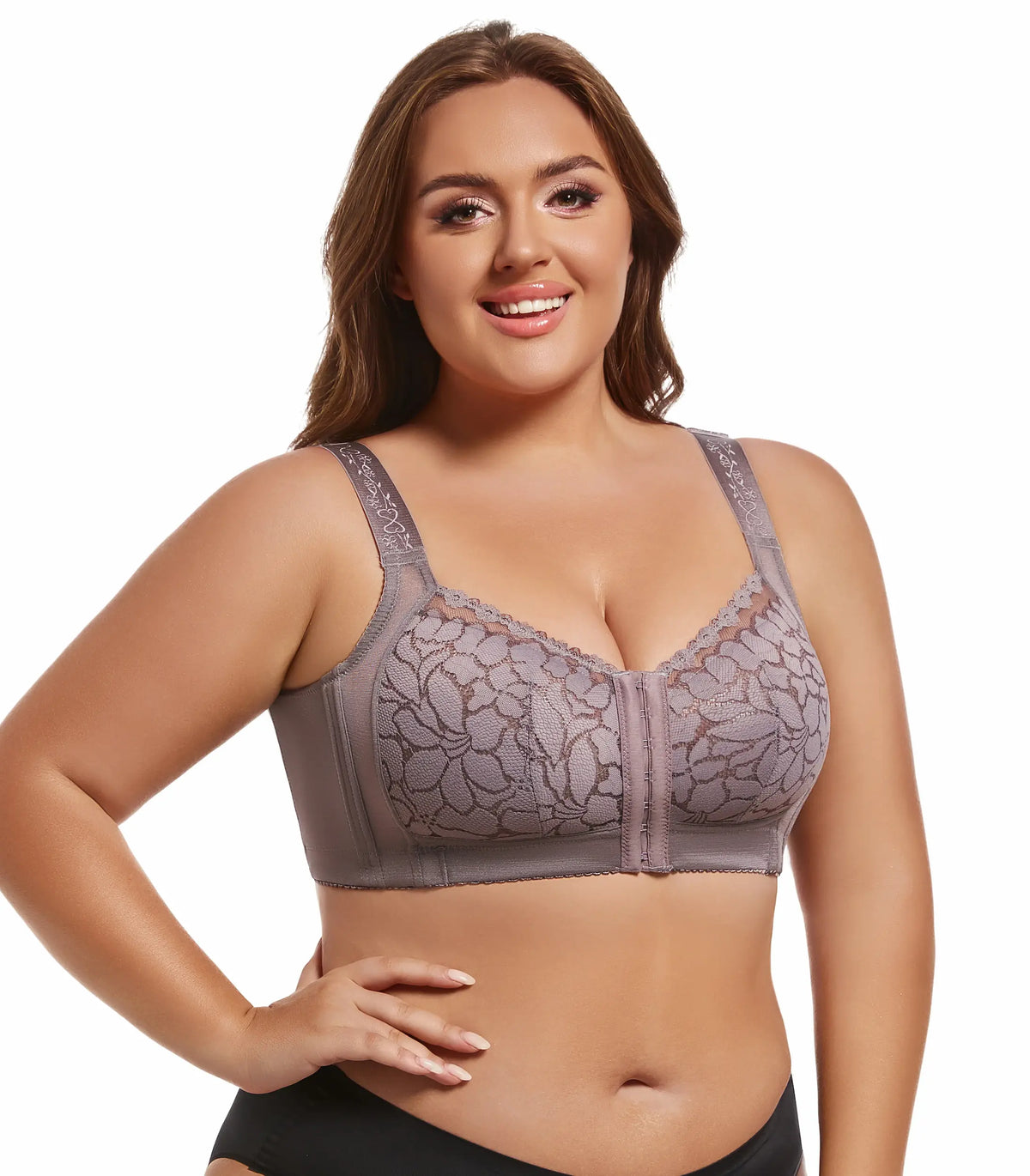 Sujetador Push-up Cierre Frontal | Sin Aros y Ajustable Tallas Grandes | Tico Trendy