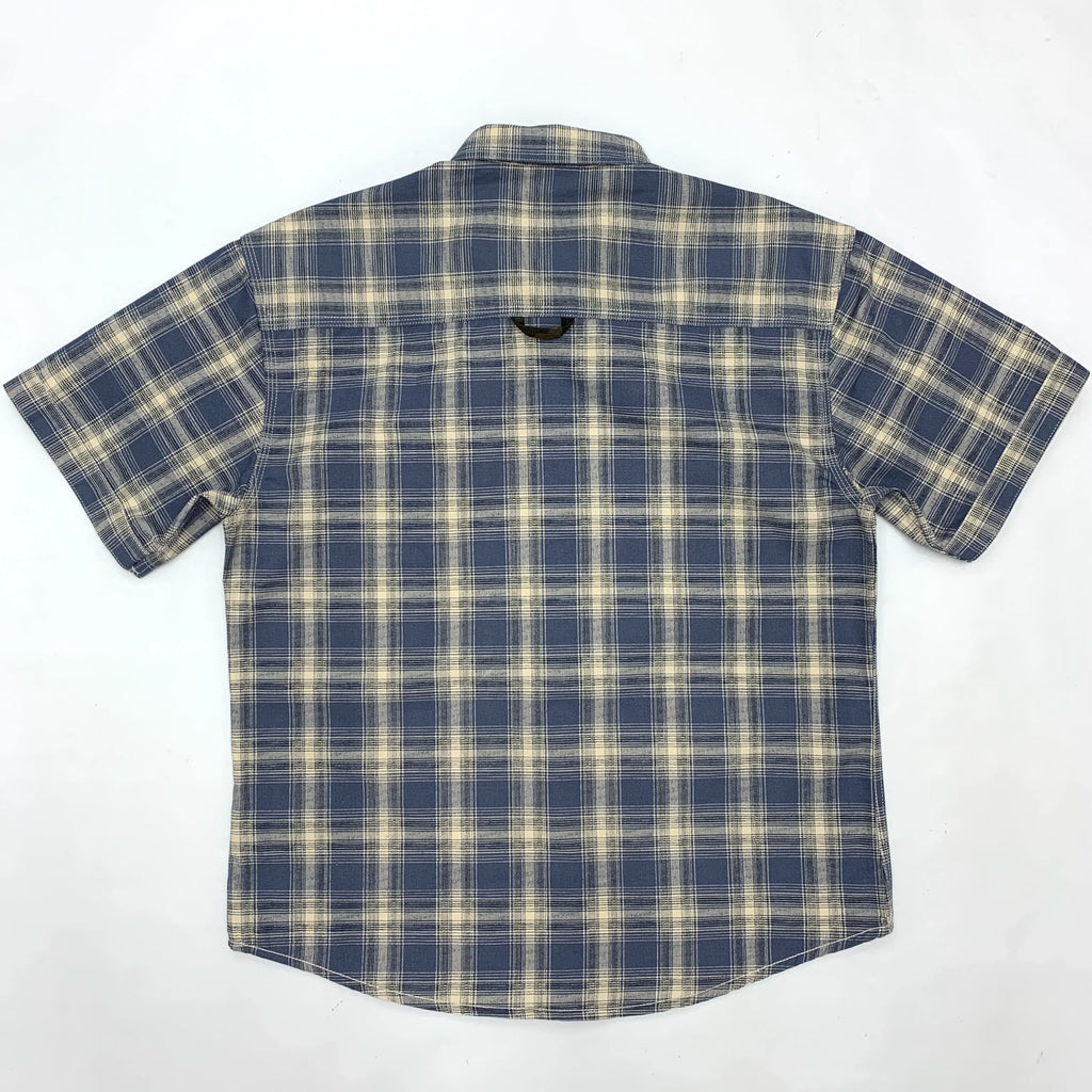 Camisa Cuadros Hombre | Algodón 100% | Estilo Retro Japonés | Manga Corta | Ticotrendy Costa Rica