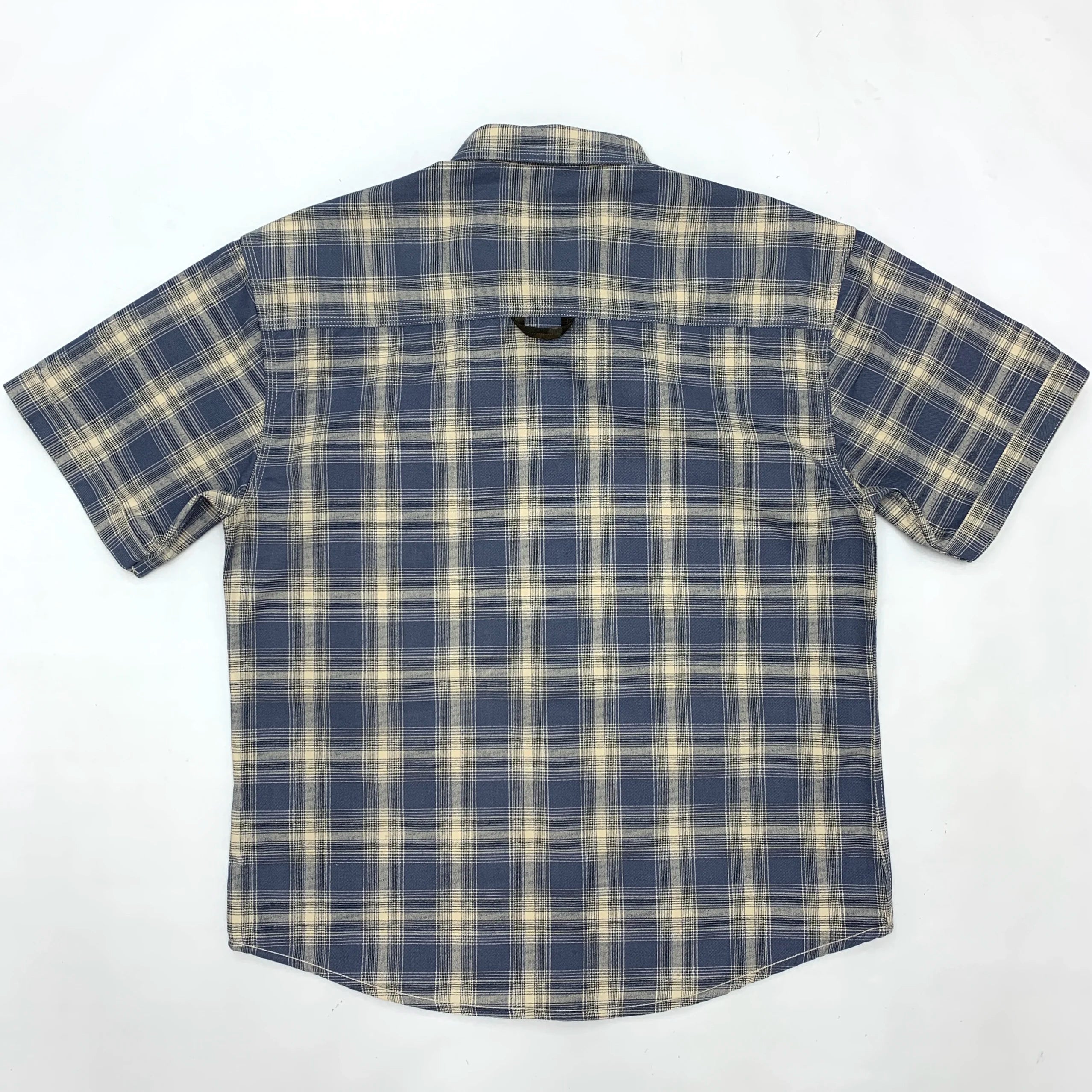 Camisa Cuadros Hombre | Algodón 100% | Estilo Retro Japonés | Manga Corta | Ticotrendy Costa Rica