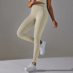 Leggings Sin Costuras Mujer | Yoga Gimnasio | Cintura Alta Ajuste Push Up