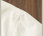 Camisa Casual Hombre | Estilo Retro | Algodón | Manga Corta | Bolsillos | Ticotrendy