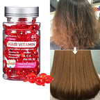 Aceite de nuez para el cuidado del cabello, aceite esencial, cápsula acondicionadora para el cabello marroquí, mejora la reparación del cabello seco y rizado, esencia sin lavado suave y brillante