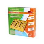Juego de mesa Sudoku con azulejos y cajón, rompecabezas de números de 9x9, juguetes Montessori de madera, juegos lógicos para niños y adultos