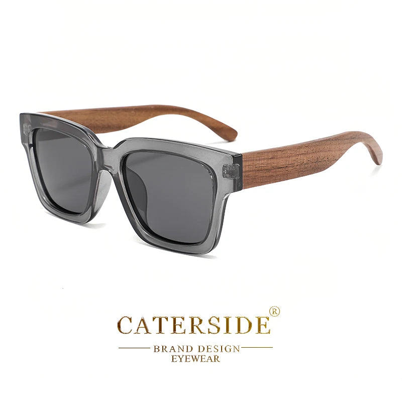 Gafas de Sol de Madera Natural | Lentes Polarizadas UV400 | Estilo Clásico
