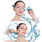 Rodillo de Metal mágico de acero inoxidable para terapia de frío, rodillo de belleza Facial de enfriamiento de oro rosa para la piel, gran oferta