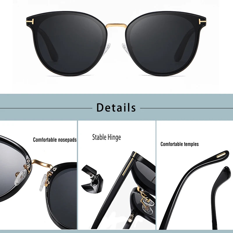 Gafas de Sol Caterside Polarizadas | Diseño Ojo de Gato de Lujo | Unisex