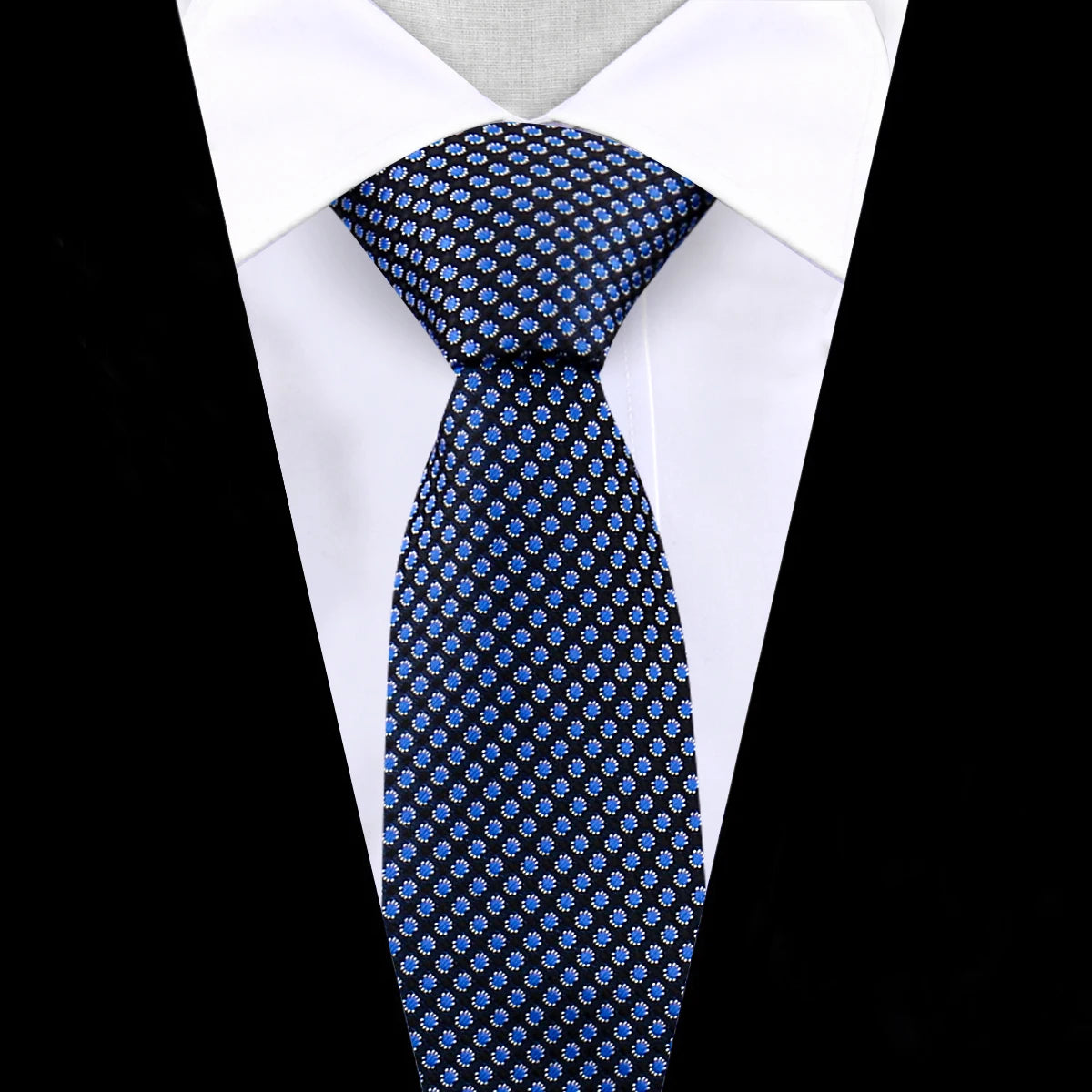 Corbata Jacquard De Poliéster Negocios Boda Accesorio De Moda