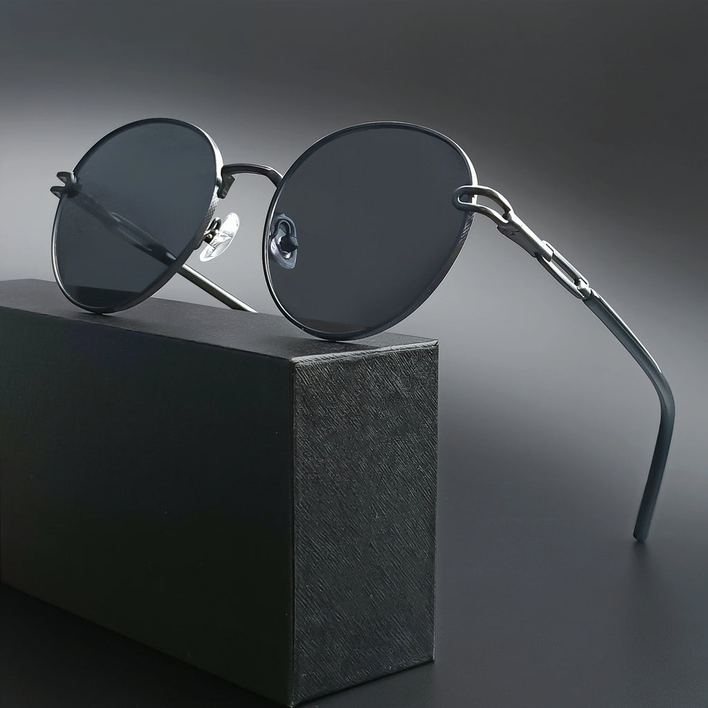 Gafas de Sol Polarizadas Caterside | Montura Metal Ovalada | Unisex