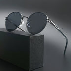Gafas de Sol Polarizadas Caterside | Montura Metal Ovalada | Unisex