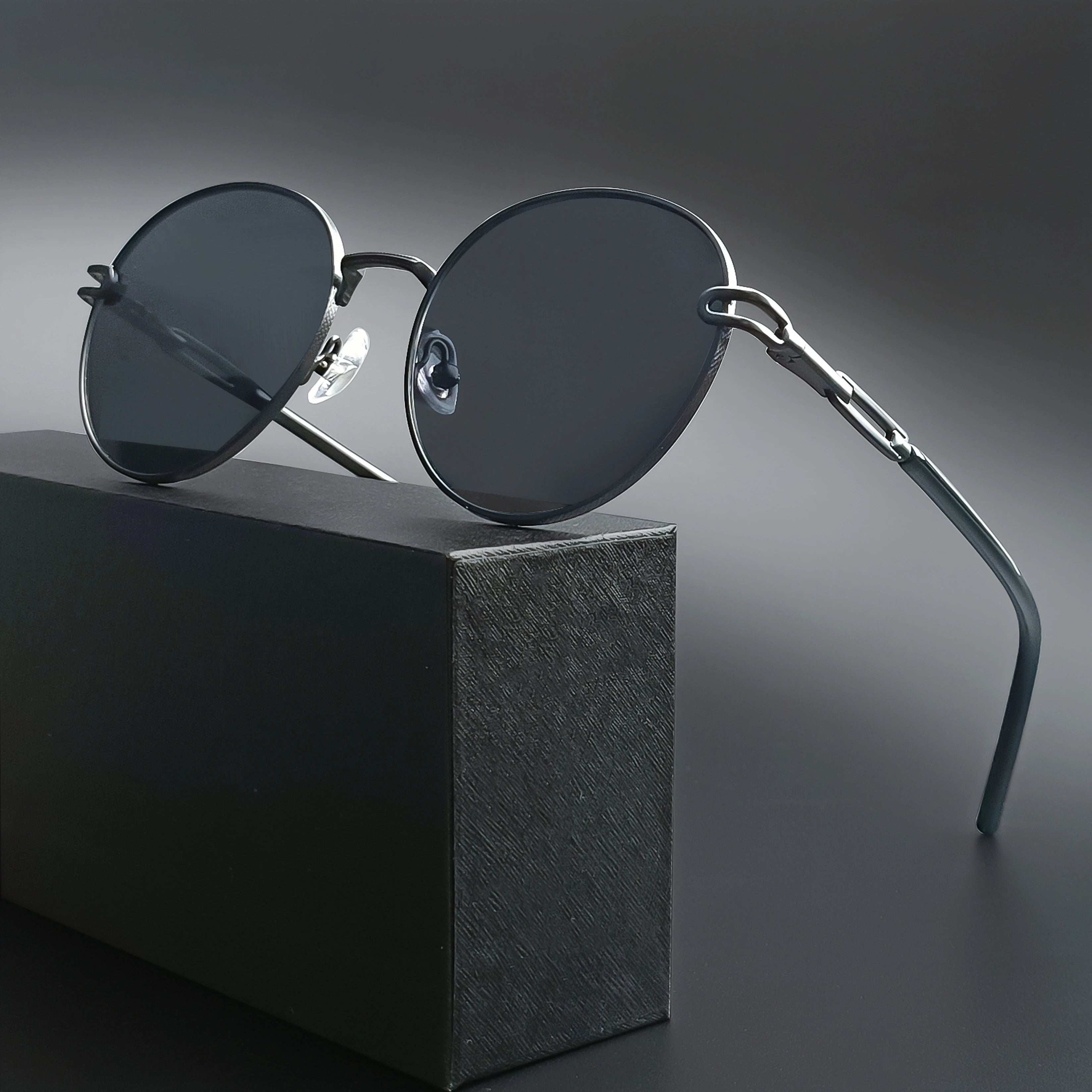 Gafas de Sol Polarizadas Caterside | Montura Metal Ovalada | Unisex