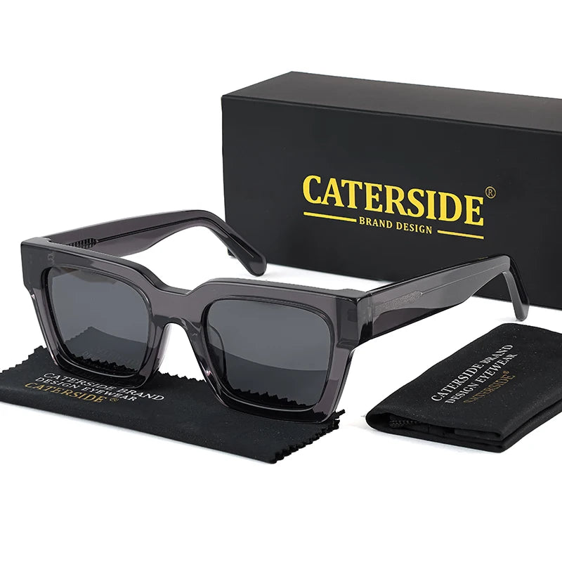 Gafas de Sol Polarizadas CATERSIDE | Cuadradas Minimalistas | Unisex