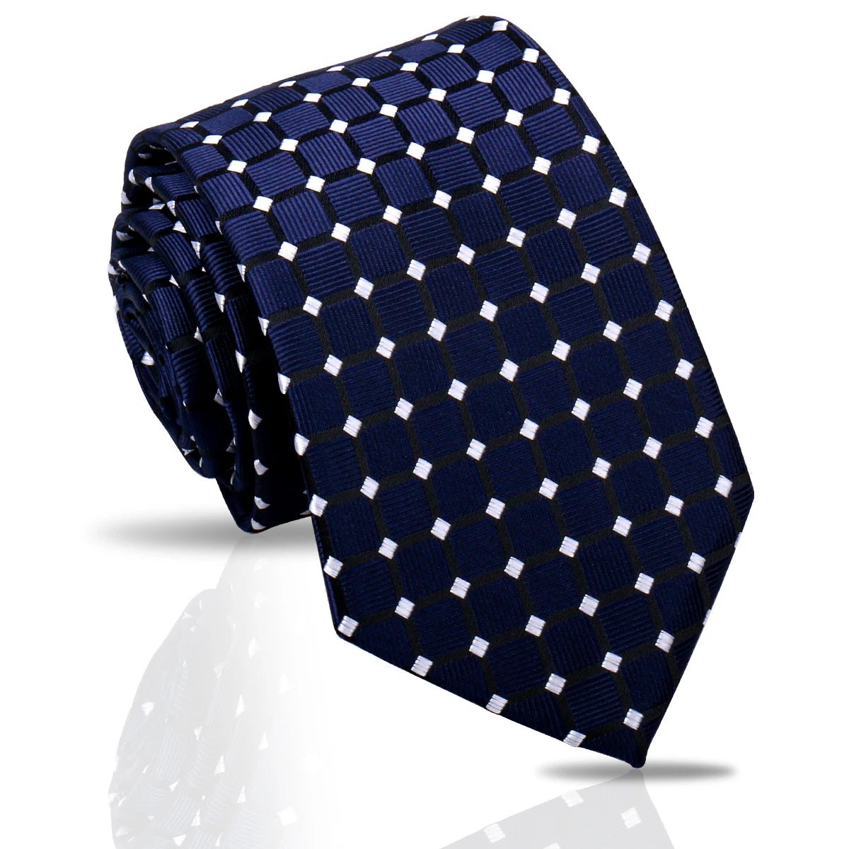 Corbata Jacquard De Poliéster Negocios Boda Accesorio De Moda