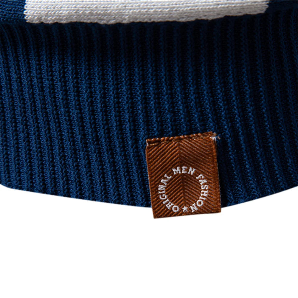 Polo Panel Contraste Rayas Hombre | Transpirable Ajuste Cómodo | Tallas S-XXL | Tico Trendy