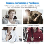 Dispositivo Ejercicio Respiratorio Pulmones | Medición Volumen Ajustable Dual | Mejora Resistencia