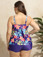 Tankini Talla Grande 5XL | Estampado | Tirantes y Espalda Descubierta