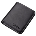 Billetera Mini Slim Cuero Genuino | Piel Vaca Vintage Negocios | Monedero Tarjetero | Ticotrendy