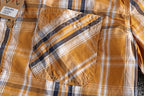 Camisa Cuadros Hombre | Algodón Lavado | Estilo Gótico | Manga Corta | Ticotrendy Costa Rica