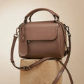 LAORENTOU bolso de mano de cuero suave con asa superior para mujer, bolsos de hombro para niña a la moda, bolso cruzado Retro, regalo para esposa 2025