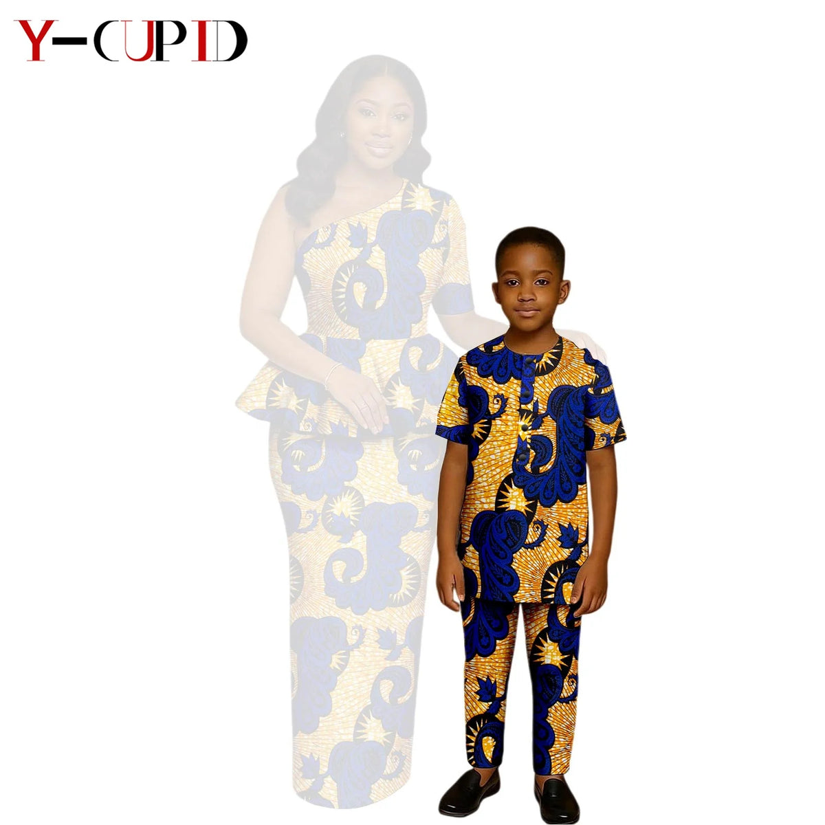 Vestido y Conjunto Dashiki Madre e Hijo | Tico Trendy