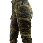 Pantalones Cargo de talla grande 3xl para mujer, pantalones informales ajustados de cintura alta para correr y caminar, transpirables, primavera