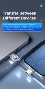 Memoria USB Dual Tipo C y USB A | Ultra Mini Portátil | Ticotrendy