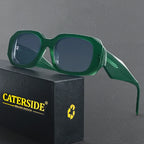 Gafas de Sol CATERSIDE Polarizadas | Montura Grande de Acetato Poligonal | UV400