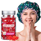 Aceite de nuez para el cuidado del cabello, aceite esencial, cápsula acondicionadora para el cabello marroquí, mejora la reparación del cabello seco y rizado, esencia sin lavado suave y brillante