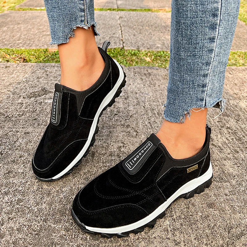 Zapatillas Planas Antideslizantes | Color Sólido | Suela Blanda | Talla 47 | Primavera 2025