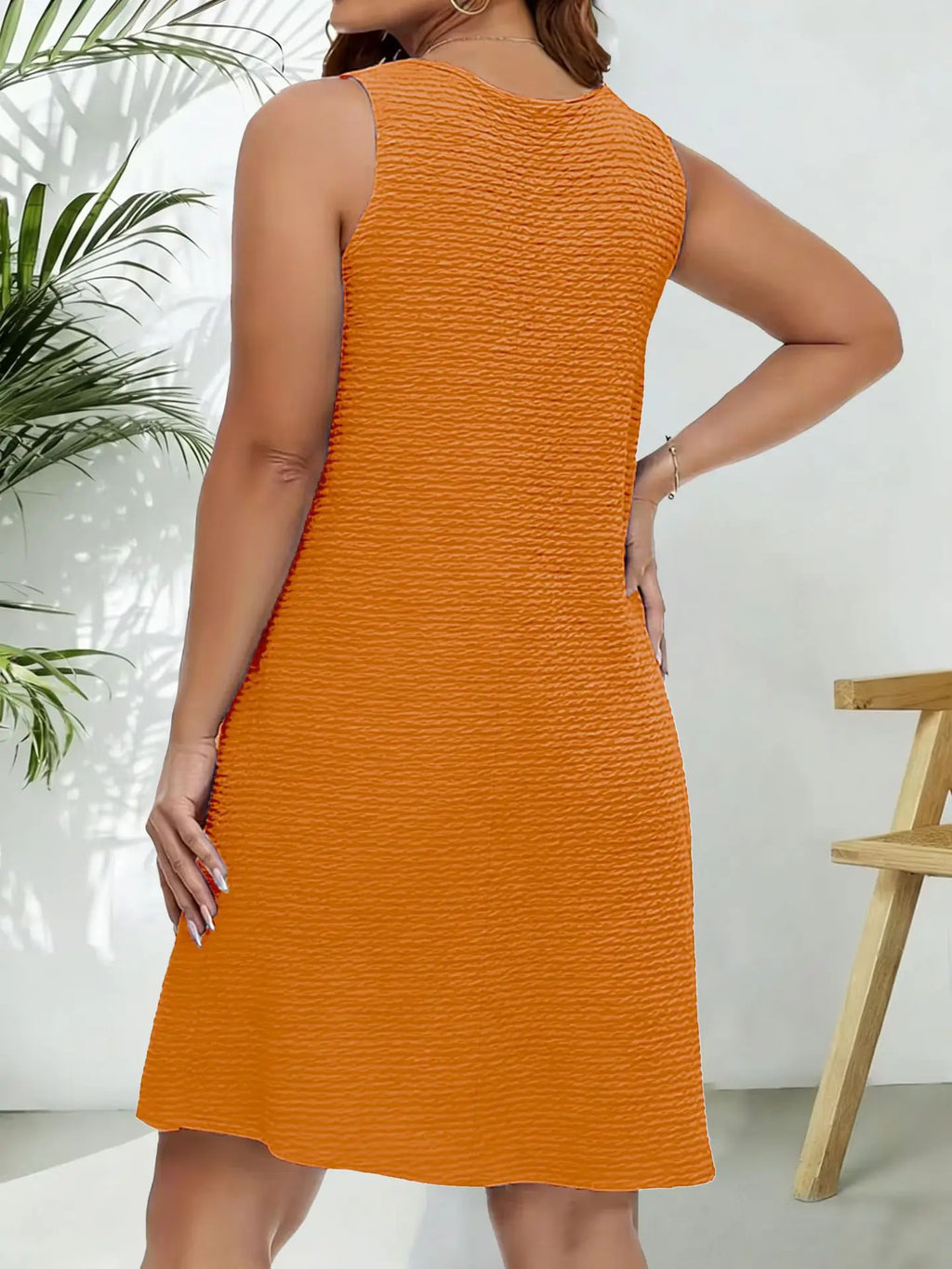 Vestido Casual Verano 2026 para Mujer | Sin Mangas y Holgado | Tipo Camiseta Midi Urbano | Tico Trendy