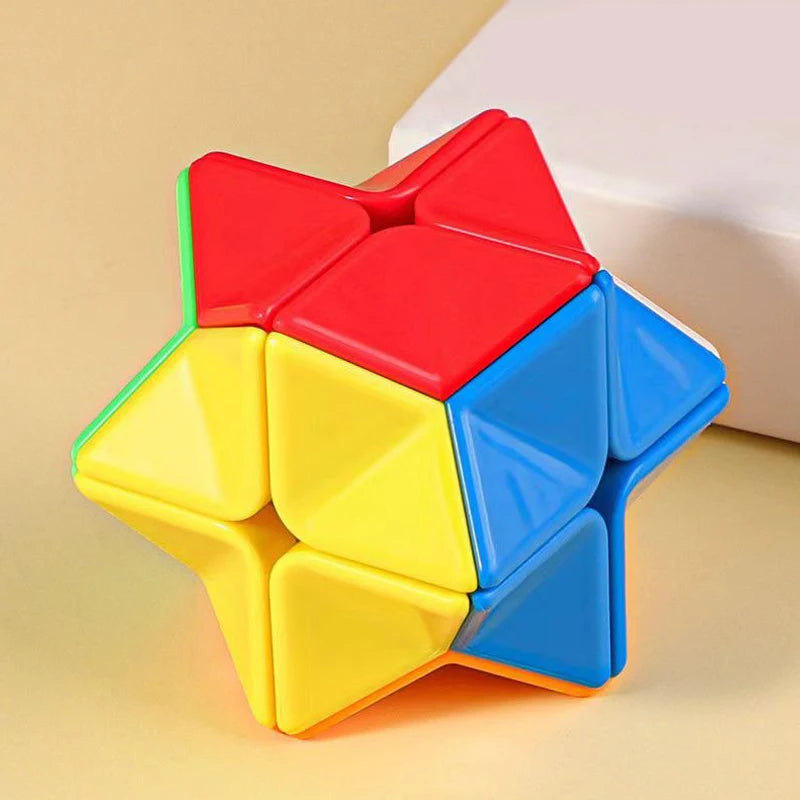 Poligono Cubo mágico 2x2 juguetes para niños rompecabezas educativos Inteligencia Brinquedos Pedagogicos Infantil wsбк рубика Zauberwürfel