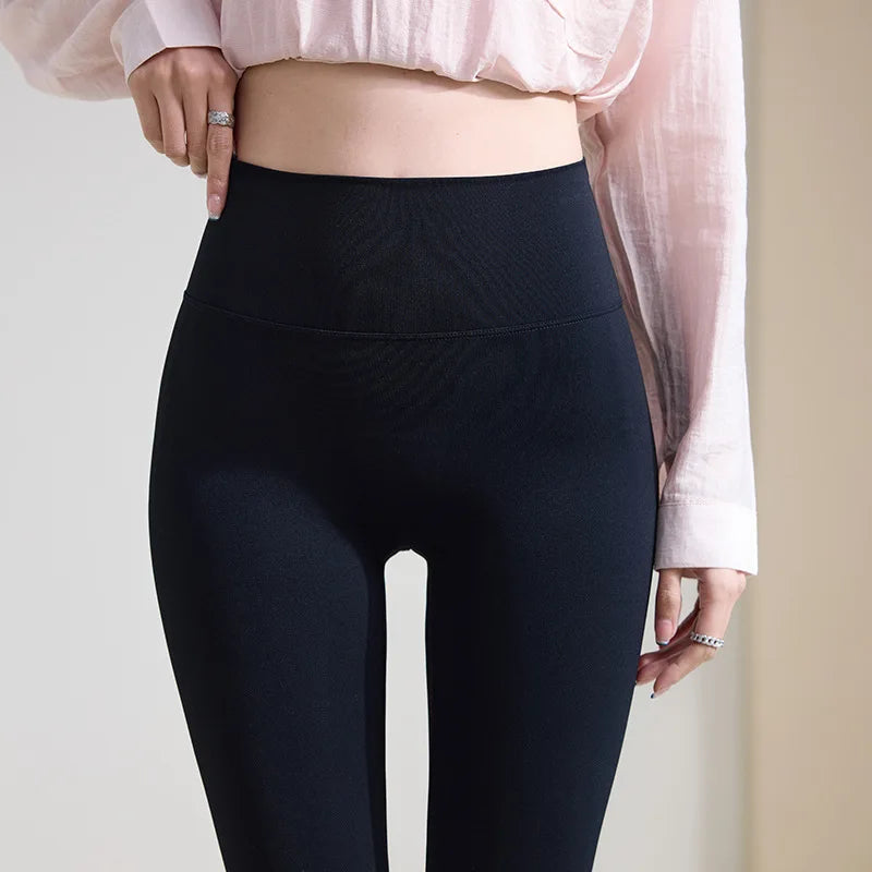 Leggings Piel Tiburón Sensación Desnuda | Sin Costuras Sexy Deportes | Mallas Ajustadas PV | Ticotrendy