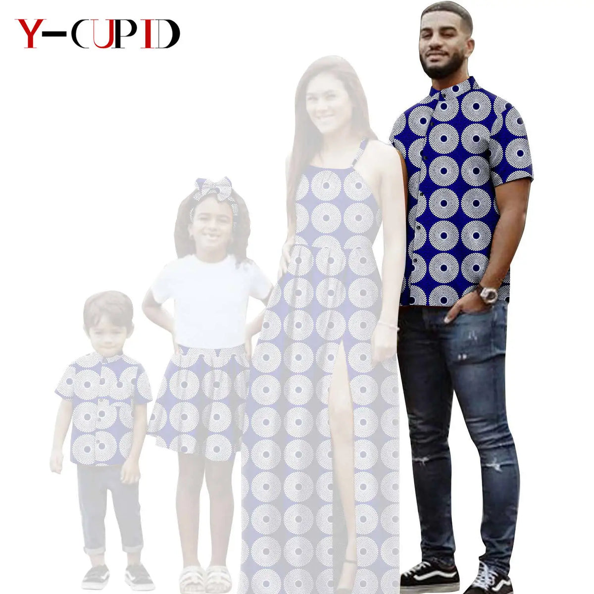Vestido Sexy y Camisa Dashiki Familiar | Tico Trendy