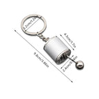 Llavero Palanca Cambios Metal | Juguete Anti Estrés | Regalo Conductor | Ticotrendy