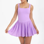 Mono Deportivo de Yoga Mujer | Ticotrendy Ropa Casual Fit Cuello Oblicuo sin Mangas