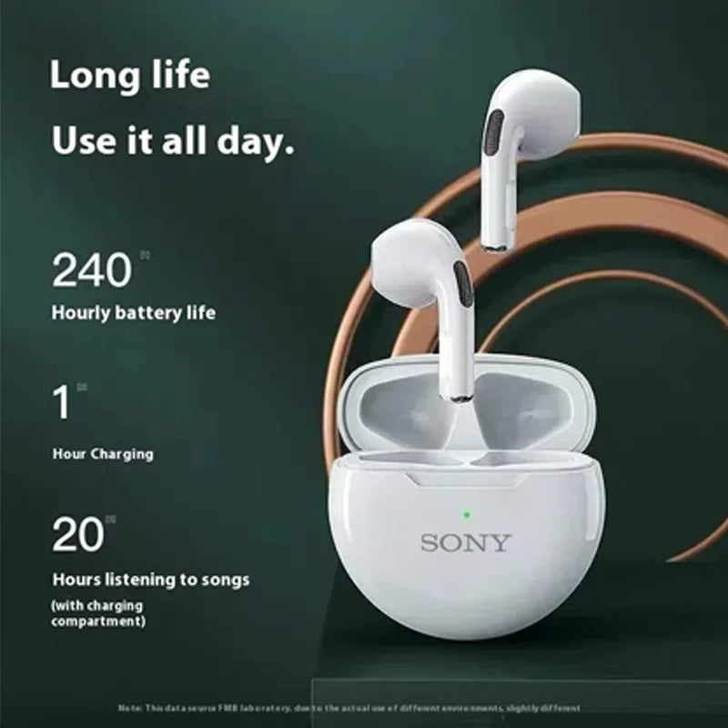 Auriculares Deportivos SONY Bluetooth 5.0 | Reducción de Ruido | Control Táctil | 250mAH TWS