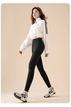 Leggings Piel Tiburón Polar Grueso | Moldeador Cremallera Cálida | Cintura Shaping OI | Ticotrendy