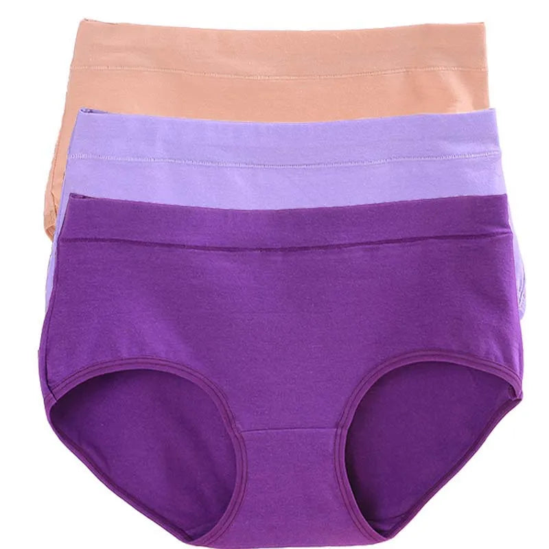 3 Paquete Bragas Talla Grande | Algodón Sin Costuras | Tico Trendy