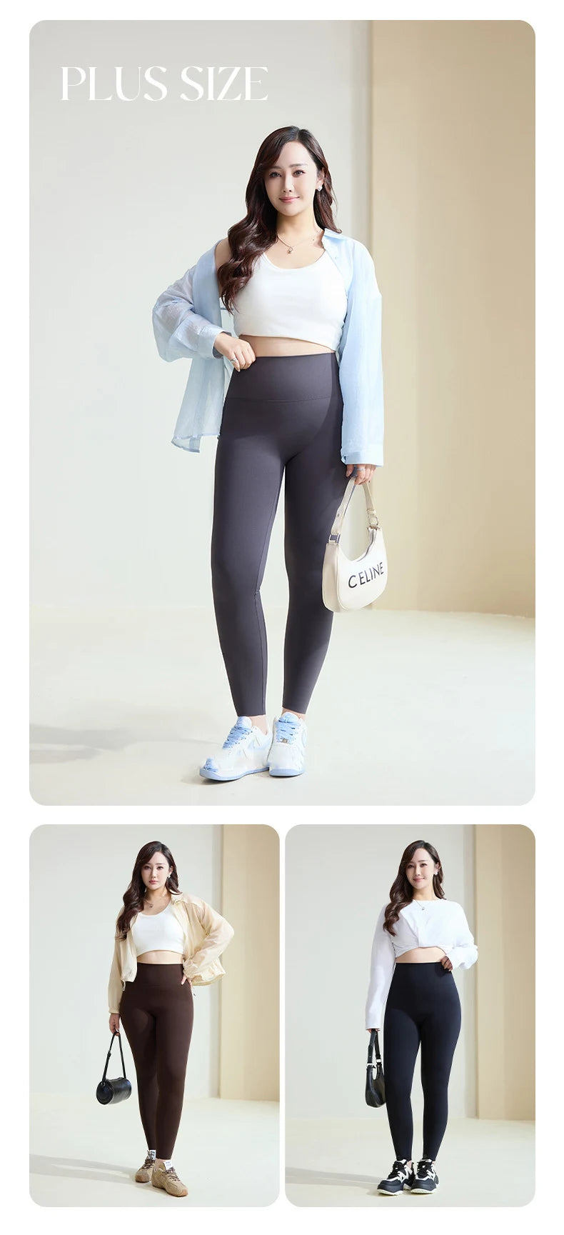 Leggings Piel Tiburón Sensación Desnuda | Sin Costuras Sexy Deportes | Mallas Ajustadas PV | Ticotrendy