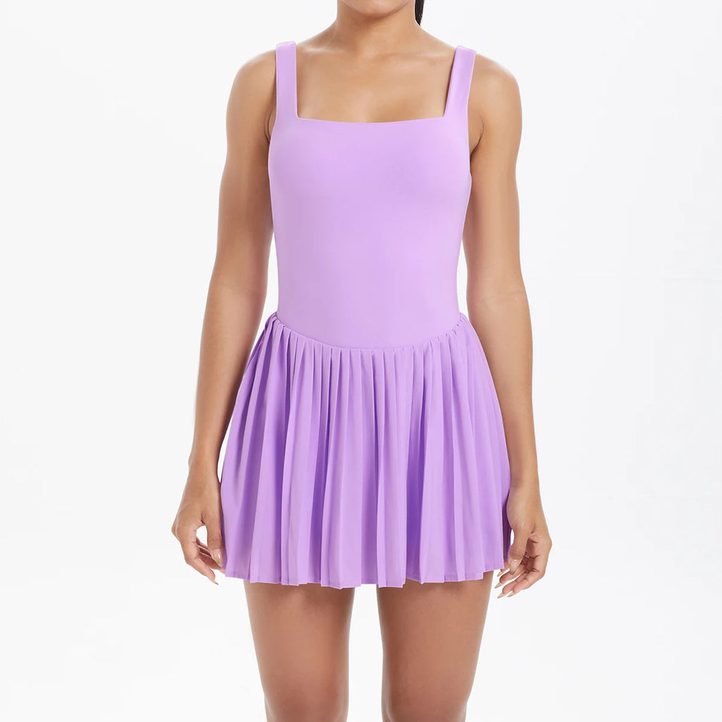 Mono Deportivo de Yoga Mujer | Ticotrendy Ropa Casual Fit Cuello Oblicuo sin Mangas