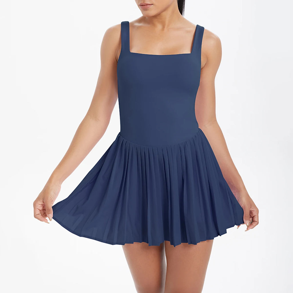 Mono Deportivo de Yoga Mujer | Ticotrendy Ropa Casual Fit Cuello Oblicuo sin Mangas