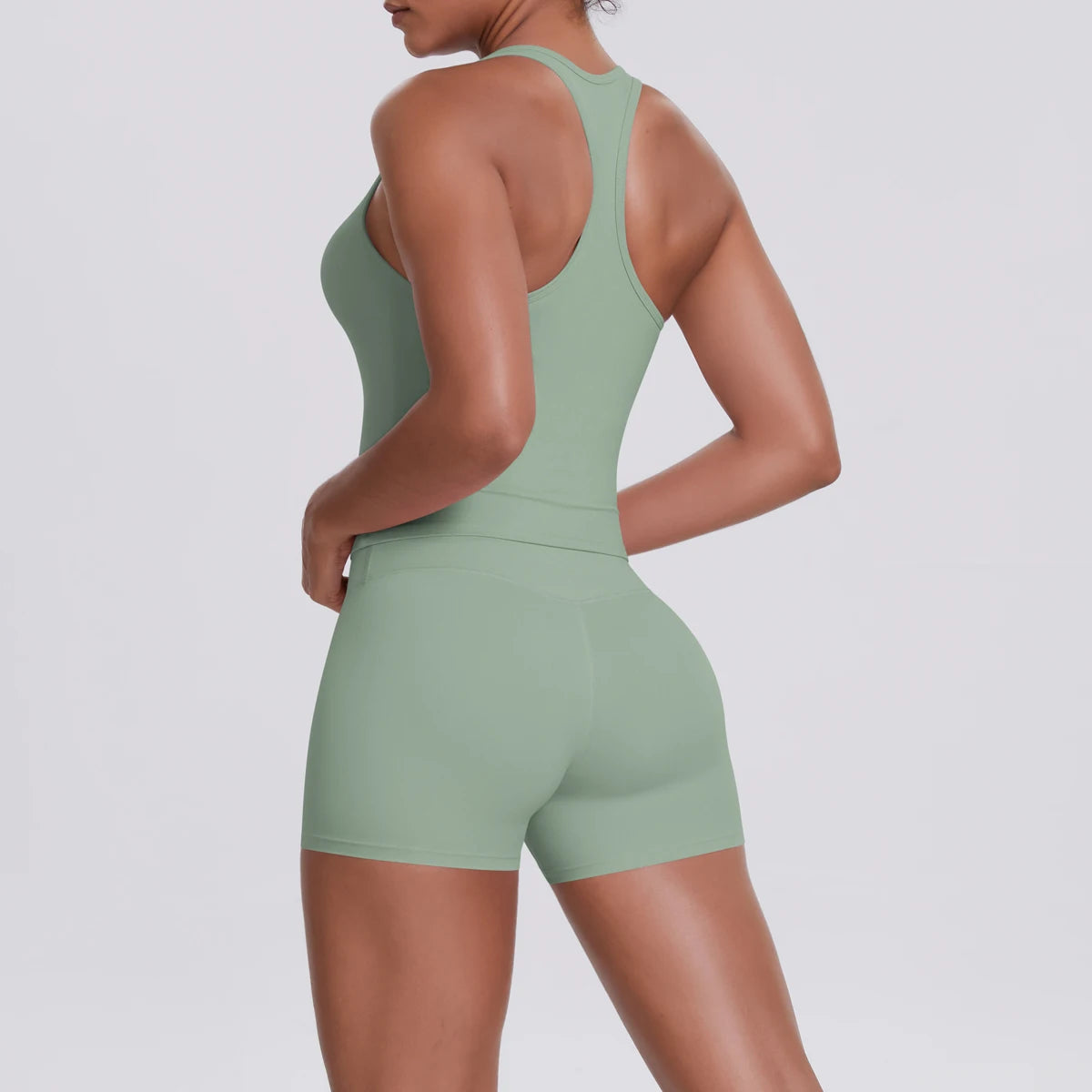 Conjunto Deportivo Mujer 2 Piezas | Sujetador Y Mallas Cintura Alta | Gym Yoga