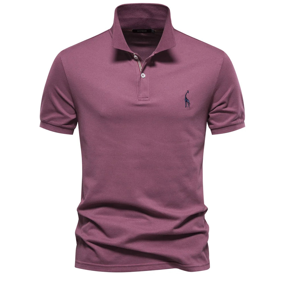 Polo Algodón Color Sólido Hombre | Manga Corta Verano | Tallas S-XXL | Tico Trendy