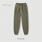 Jogger Polar 355GSM Lavado | Unisex Suelto Retro | Pantalón Chándal Cálido | Invierno 2025 | Ticotrendy