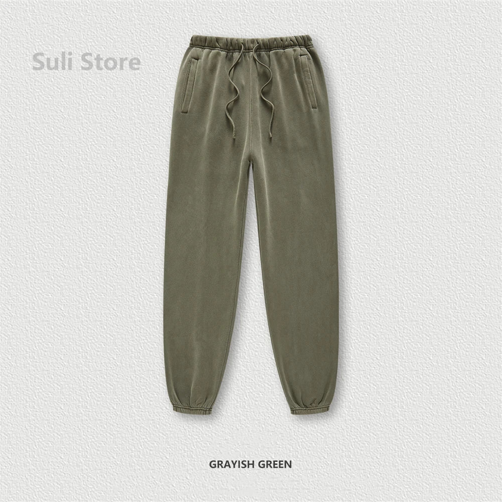 Jogger Polar 355GSM Lavado | Unisex Suelto Retro | Pantalón Chándal Cálido | Invierno 2025 | Ticotrendy