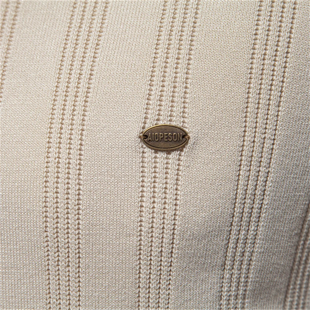 Polo Punto Acanalado Texturizado Hombre | Transpirable Fresco | Tallas S-XXL | Tico Trendy