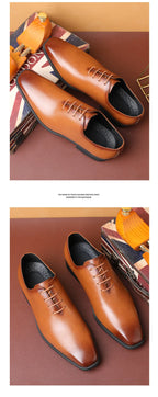 Zapatos Formales para Hombre 2026 | Primavera Otoño con Cordones | Zapatos de Boda y Negocios | Tico Trendy